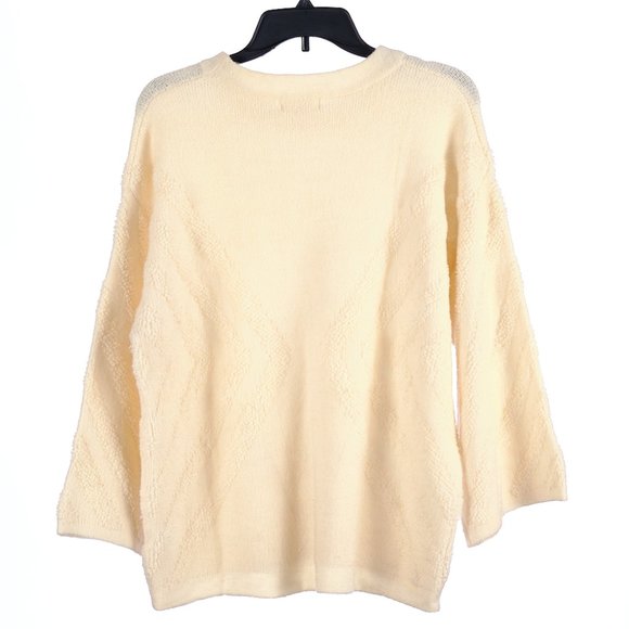 Promesa Ivory Sweater Small Like New - Picture 6 of 7